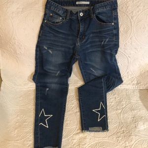 T2000‎ denim jeans with stars